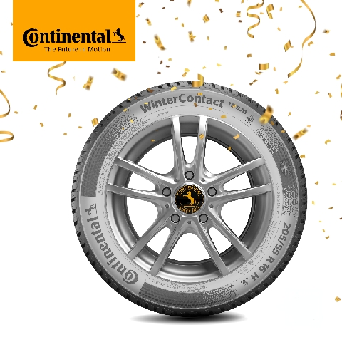 Гумите WinterContact TS 870 P на Continental получиха отлична оценка в теста на зимни гуми, организиран от auto motor sport